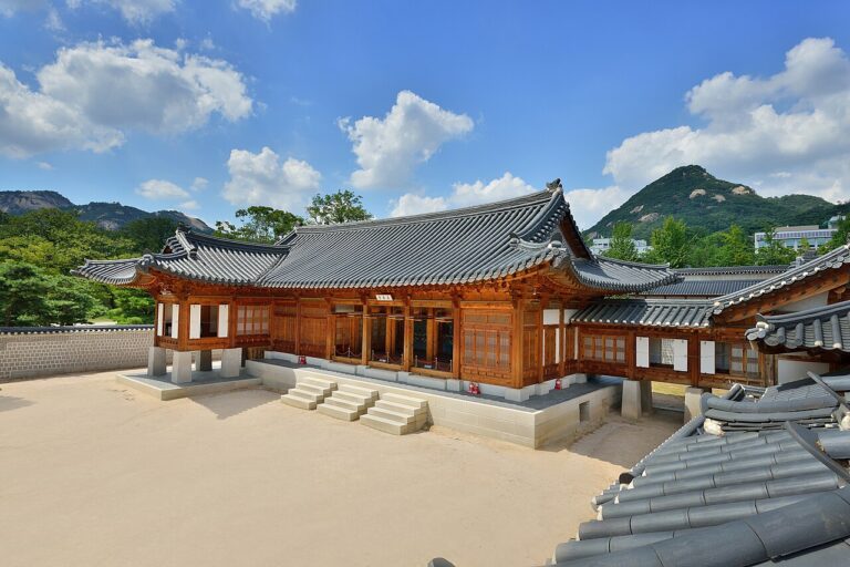Jangandang Hall in Geoncheonggung, the royal compound inside Gyeongbokgung Palace where Empress Myeongseong was assassinated