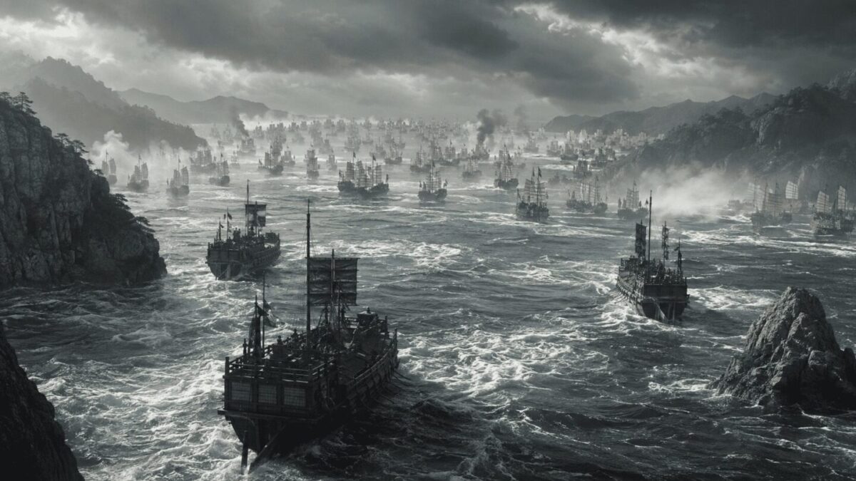 Battle of Myeongnyang, Admiral Yi Sun-sin's naval victory against overwhelming odds